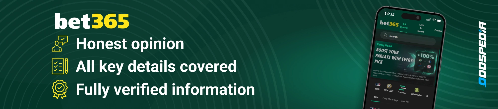 bet365 Canada sportsbook