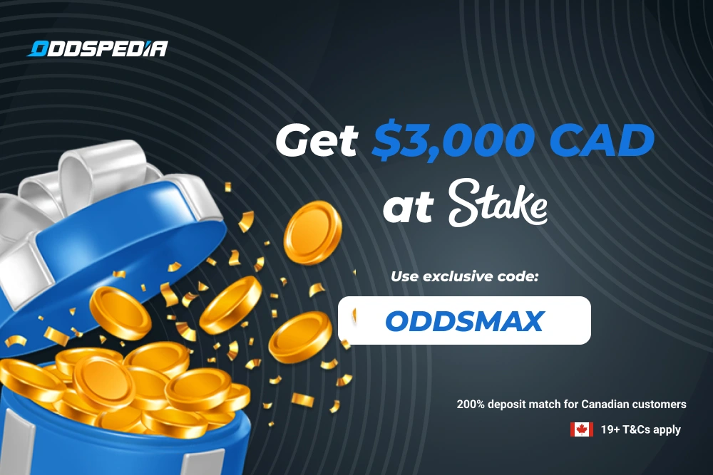 Stake welcome bonus