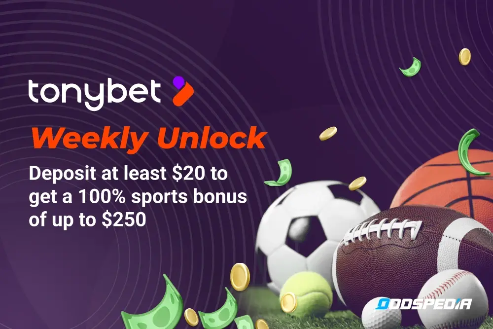TonyBet Weekly Unlock