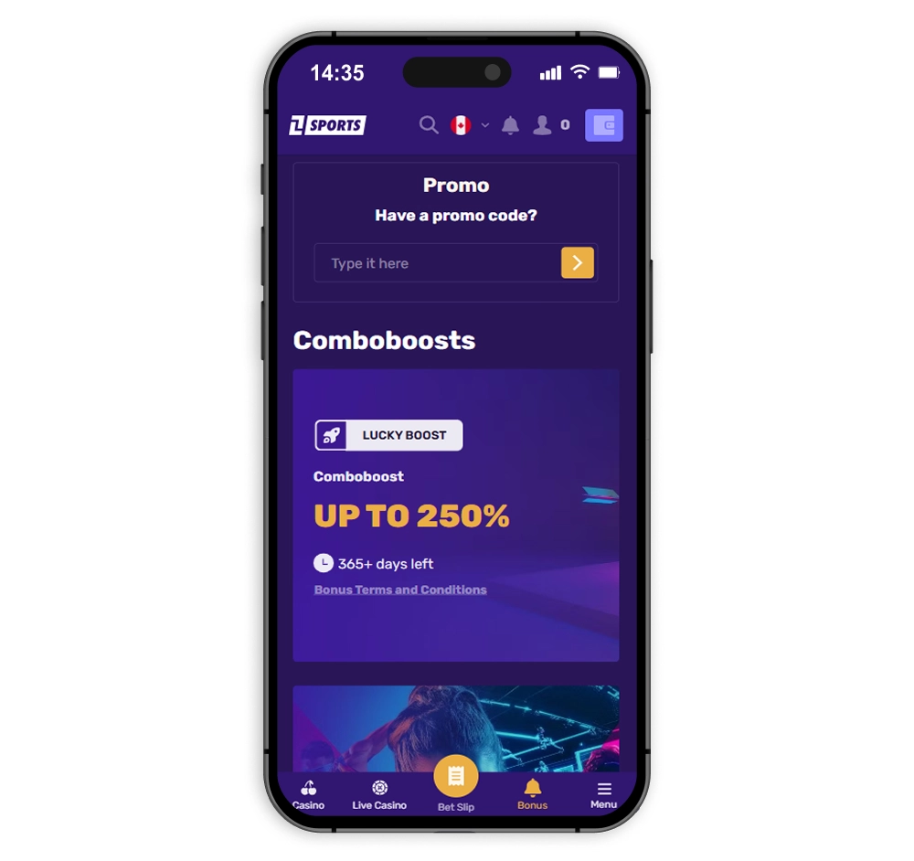 Let's Lucky Canada comboboosts
