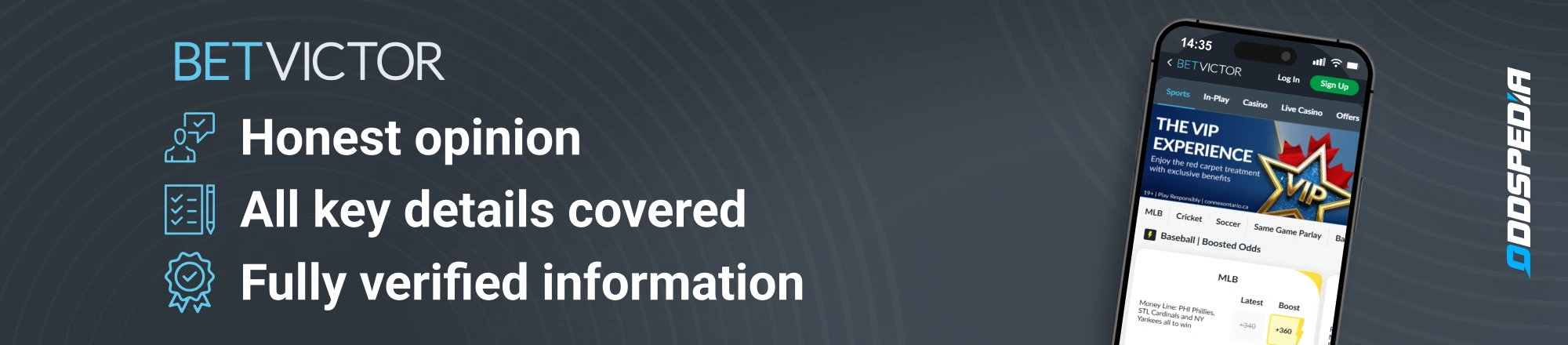 BetVictor Canada sportsbook