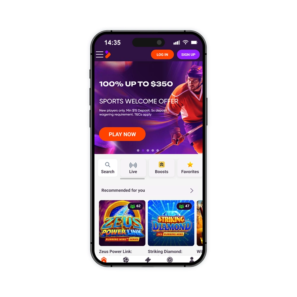 Tonybet Login Interface auf Desktop und Mobile