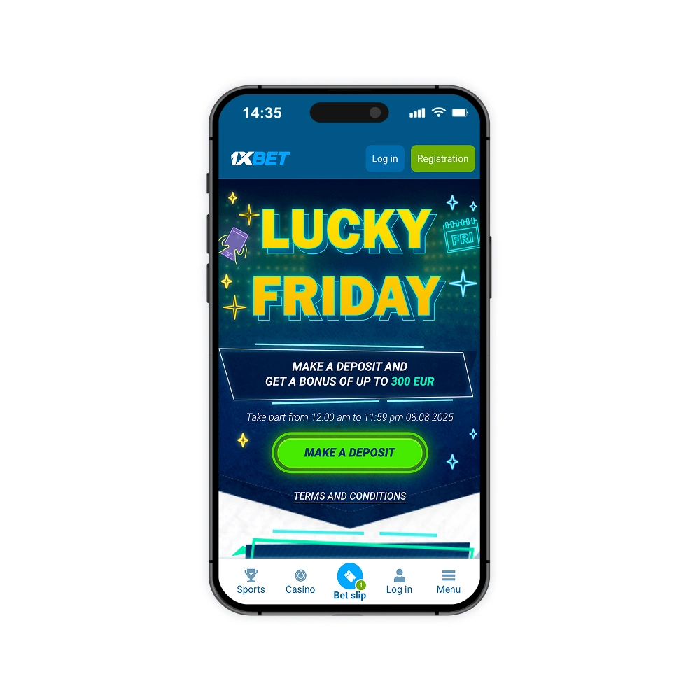 1xBet Lucky Friday