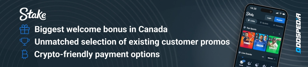 Stake Canada promos
