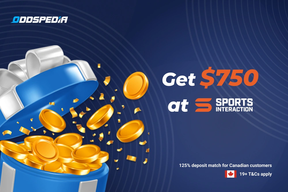 Sports Interaction Canada welcome bonus