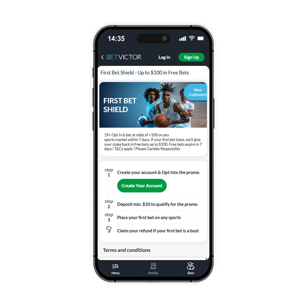 BetVictor Canada welcome promo