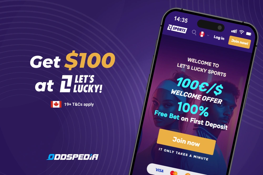 Let's Lucky bonus code Canada